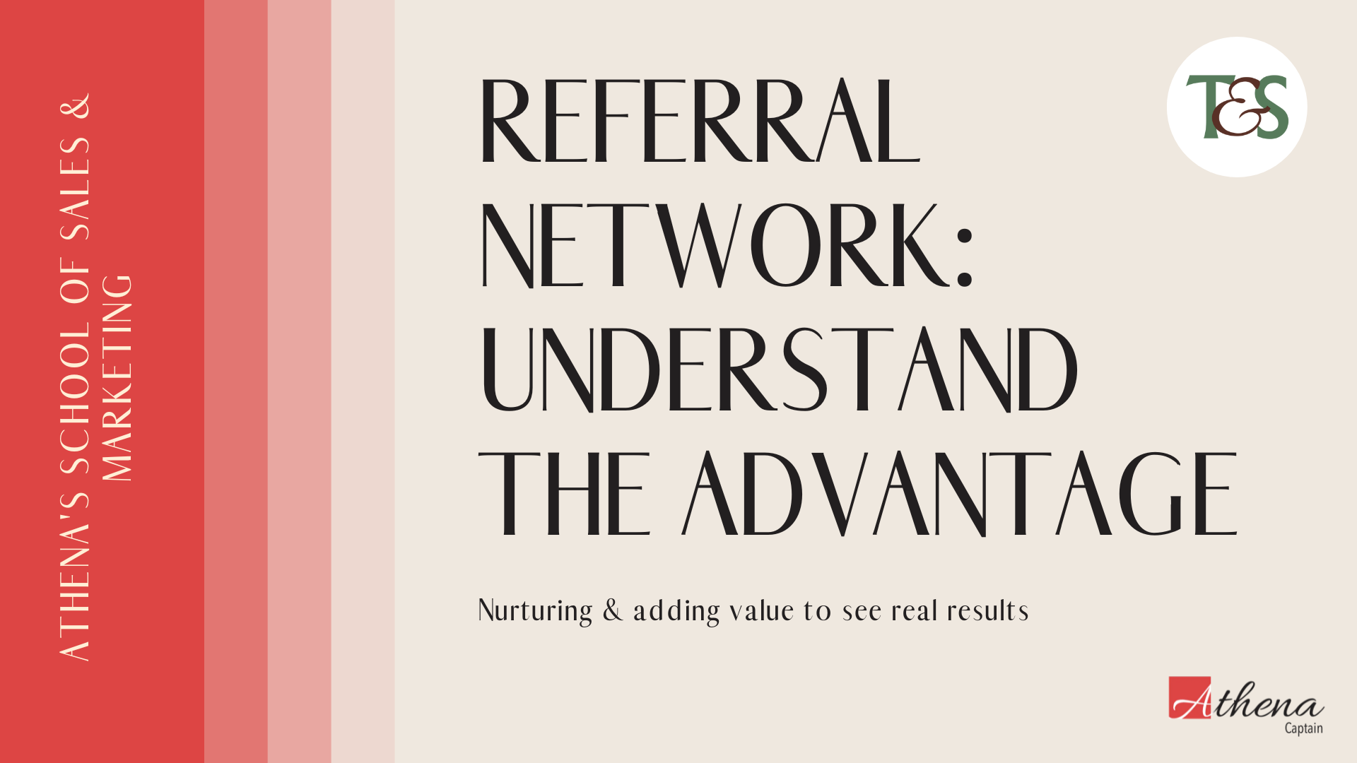 Referral Network: Understand the Advantage Referral Network: Understand the Advantage